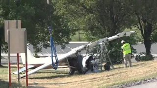 Plane crashes on Pennsylvania Turnpike in York County