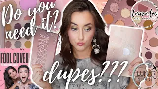 NEW FOOL FANTASY COLLECTION | DEMO, SWATCHES, & COMPARISONS | LUNAR BEAUTY x LAURA LEE LAS ANGELES!!