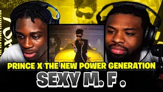 BabanTheKidd FIRST TIME reacting to Prince & The New Power Generation - Sexy M. F. 😱