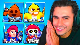 CRIEI UMA COMPETIÇÃO DE SKINS no Brawl Stars