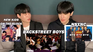 Kpop idol React to American old idols | backstreet boys, NSYNC, New Kids on the block