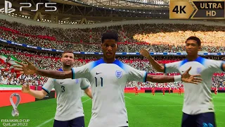 FIFA 23 - ENGLAND VS IRAN - WORLD CUP 2022 GROUP STAGE MATCH HIGHLIGHTS |PS5™ [4K60]