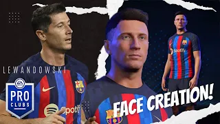 FIFA 23 ROBERT LEWANDOWSKI Face Creation