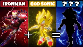 Fusing IRONMAN & GOD SONIC Into GOD Superhero (GTA 5 mods)