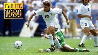 Italy - Nigeria World Cup 1994 | Full Highlights | FHD 60 fps