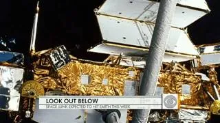 The Early Show - Space junk: satellite heading for earth