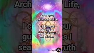 Archangel Metatron, Call upon him to help you connect with all of your own soul light.