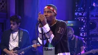 Frank Ocean's Saturday Night Live Performance w/ John Mayer - "Pyramids"