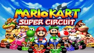 Mario Kart: Super Circuit Game Boy Advance Gameplay