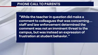 Florida teacher under fire for ‘concerning comments’