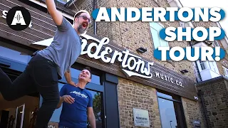 Andertons Shop Tour! - Explore the Store with Chappers and the Captain