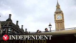 Live: Big Ben rings out 11 times to mark Armistice Day