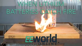 When lithium batteries catch fire: How overcharging can do bad things to Li-ion cells