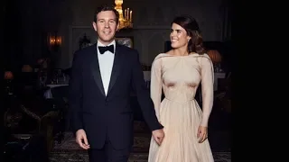 How Princess Eugenie's Reception Dress Broke Royal Protocol