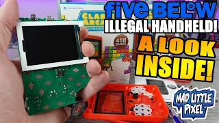 Taking Apart The ILLEGAL Five Below NINTENDO Handheld! Teardown ACTION!