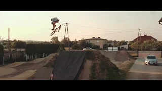 Pumped BMX in Real Life! Dawid Godziek - Double Backflip and Body Varial in Line ( BMX , DIRT )