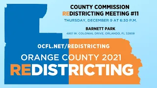 Advisory Committee for Redistricting Meeting #11 | December 9, 2021