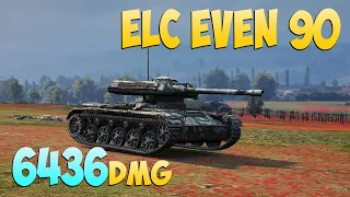 ELC EVEN 90 - 6 Frags 6.4K Damage - Two mosquitoes! - World Of Tanks