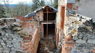 Making the attic doors.