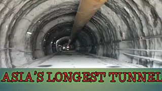 Longest Tunnel In Asia| Zojila Tunnel updates| Main tube Of zojila Tunnel| West portal Sarbal side|