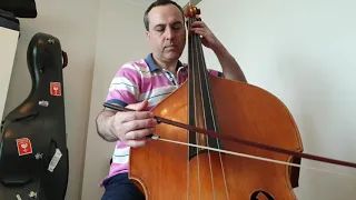 Stravinsky - Pulcinella, "Vivo" - Double Bass Solo excerpt