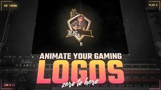 Animate your Gaming Logos for intros | After effects Tutorial | Zero to hero #9