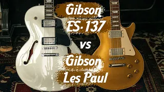 Your-Guitar Shootout: Gibson ES 137 vs Gibson Les Paul