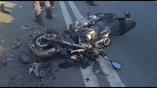 ACCIDENT MOTOCICLETA ULMI-TARGOVISTE