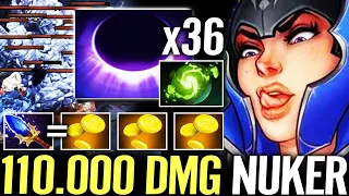 🔥 110.000 DMG Luna Magic Nuker IS BACK — 36x Lucent Beams vs MEDUSA Hard Comeback Dota 2 Pro