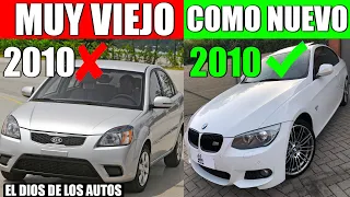 ¿CUANTOS AÑOS TIENE UN AUTO VIEJO?