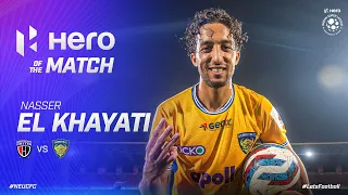 Hero of the Match -  El Khayati | NorthEast United FC 3- 7 Chennaiyin FC | MW 10, Hero ISL 2022-23