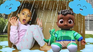 Rain Rain Song with Cocomelon Cody Doll + More Nursery Rhymes & Kids Songs