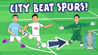 😲SON MISS vs MAN CITY😲 Tottenham vs Man City 0-2 (Premier League Goals Highlights)