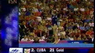 Michelle Conway - 1999 Pan Ams Event Finals Floor Exercise