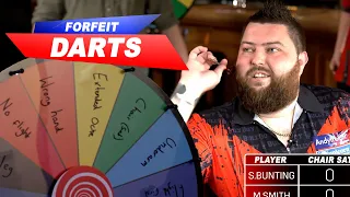 Forfeit Darts 🤣 ft. Michael Smith and Stephen Bunting