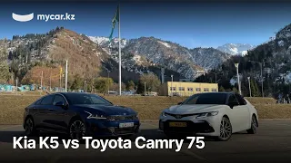 Kia K5 vs Toyota Camry 75
