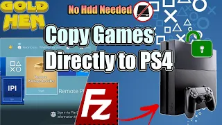 PS4 Jailbreak | Copy Games Directly to PS4 No hdd Needed | 2023