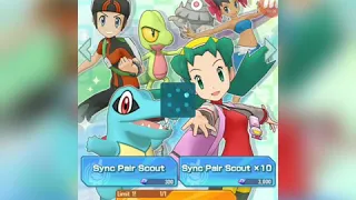 Pokemon Masters: Luckiest Sync Pair Scout Using Free Gems