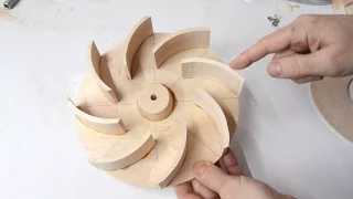 Blower impeller design experiments