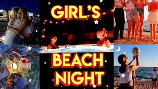 GIRL`S BEACH NIGHT BEFORE GOING BACK TO SCHOOL | MaVie Noelle