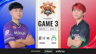 MPL PH S13 - W7D3 - MNNE vs OMG - GAME 3