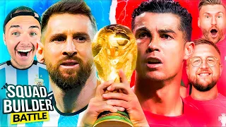 Messi vs Ronaldo WM Squadbuilder Battle 🏆