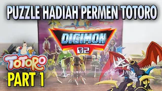 Nostalgia Hadiah Puzzle Permen Totoro Jadul (2002) Digimon Adventure 02 PART 1 | Generasi 80an 90an