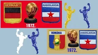 HANDBALL 1972  JUGOSLAVIJA GERMANY RUMUNIJA RUKOMET