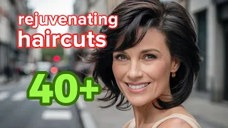The secret anti ageing remedy: 4 rejuvenating haircuts for women 40+ with dark curls