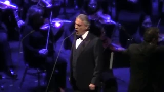 Andrea Bocelli - Nessun Dorma/ Dec 6 2017/ Chicago