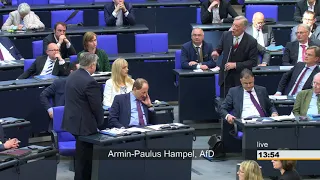 Armin Paulus Hampel AFD, Kurzintervention  zum Thema Auswärtiges Amt vom 16.05.2018