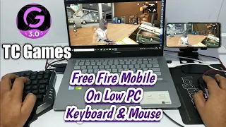 how to play free fire in pc without emulator tc games with keyboard & mouse | mirror screen to pc