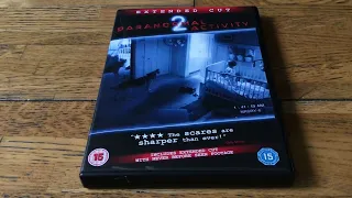 Unboxing Paranormal Activity 2 dvd