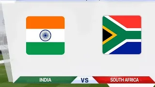 WIN INDIA VS RSA World  Match LIVE:देखिए,टॉस के बाद शुरू हुआ IND SA मैच, Cricket 22 Gameplay